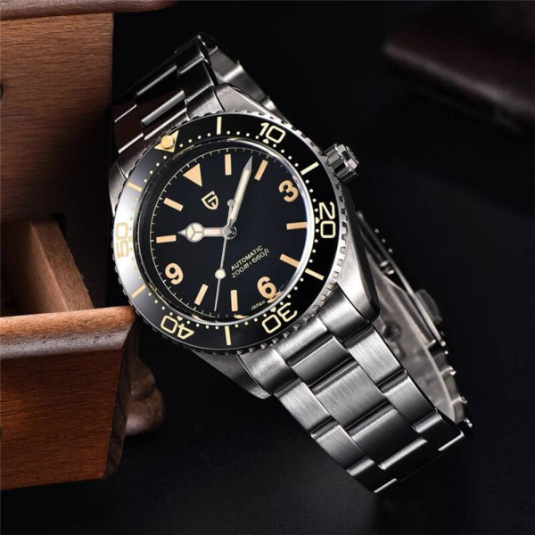 Мужские часы Pagani Design PD-1755 Silver-Black фото 5