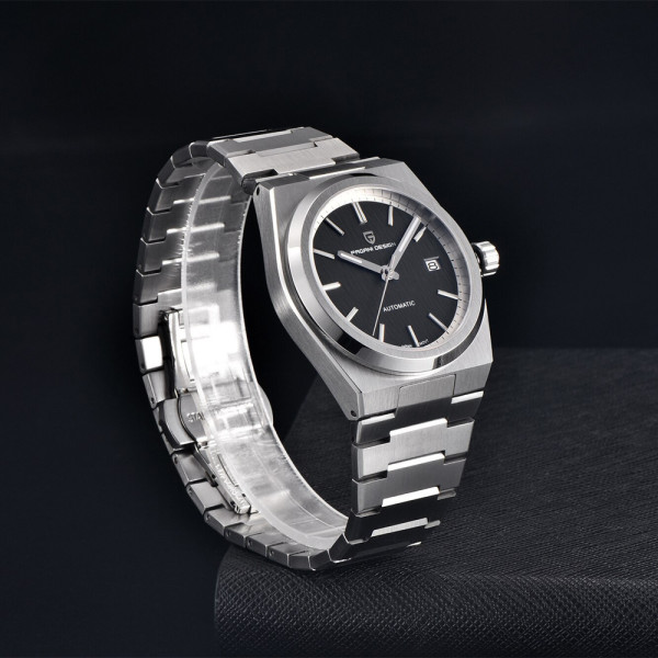 Чоловічий годинник Pagani Design PD-1753 Silver-Black фото 4