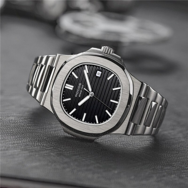 Чоловічий годинник Pagani Design PD-1753 Silver-Black фото 5