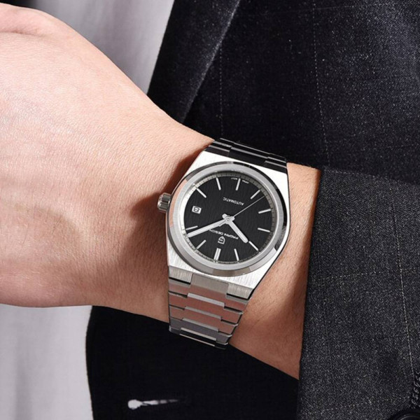 Мужские часы Pagani Design PD-1753 Silver-Black фото 4