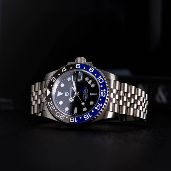 Мужские часы Pagani Design PD-1662 Silver-Black-Blue фото 9