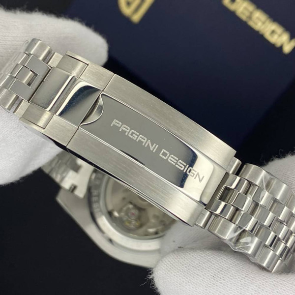 Мужские часы Pagani Design PD-1662 Silver-Black-Blue фото 10