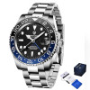 Мужские часы Pagani Design PD-1662 Silver-Black-Blue фото 2