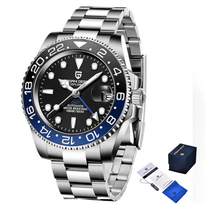 Pagani Design PD-1662 Silver-Black-Blue