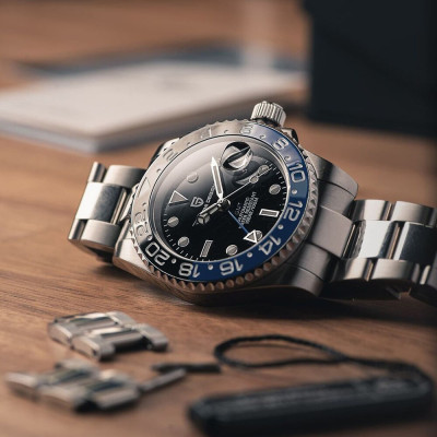 Чоловічий годинник Pagani Design PD-1662 Silver-Black-Blue