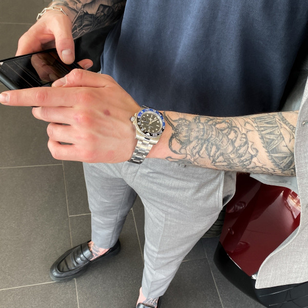 Чоловічий годинник Pagani Design PD-1662 Silver-Black-Blue фото 9