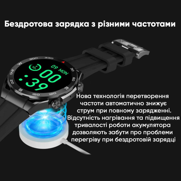 Смарт часы Modfit SK4 Ultimate Black фото 20