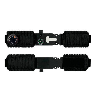 Ремешок паракордовый многофункциональный Black
