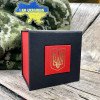Аксессуары к часам Подарункова картонна коробочка для годинника чорно-червона з тризубом фото 4