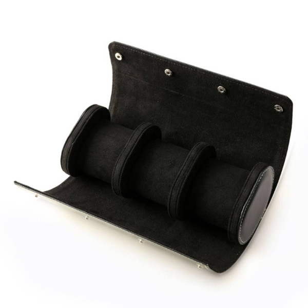 Аксесуари для годинників Коробка для трьох годинників Roll Black фото 1