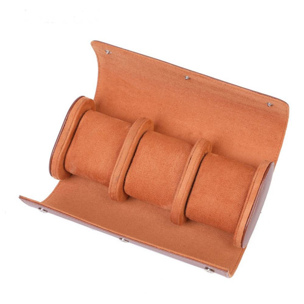 Аксесуари для годинників Коробка для трьох годинників Roll Brown фото 1