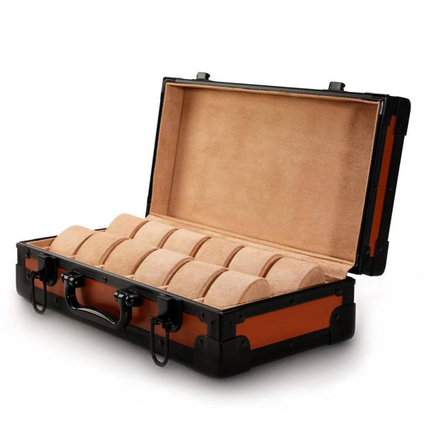 Аксессуары к часам Чемодан для 12 годинників помаранчевий фото 1