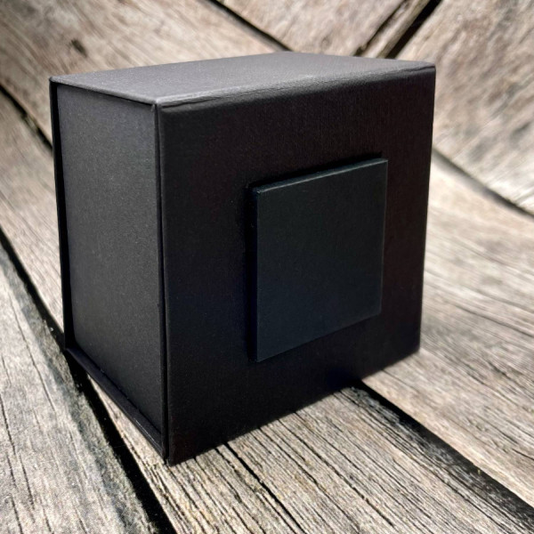 Аксессуары к часам Подарункова картонна коробочка для годинника чорна фото 4