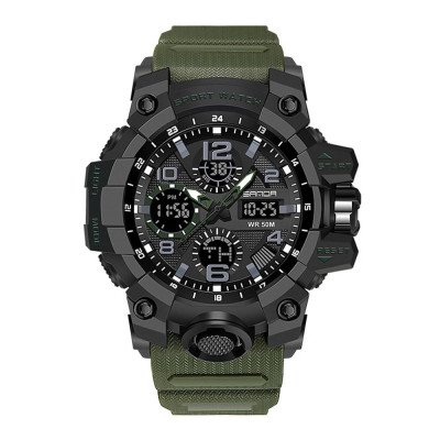 Sanda 6021 Green-Black