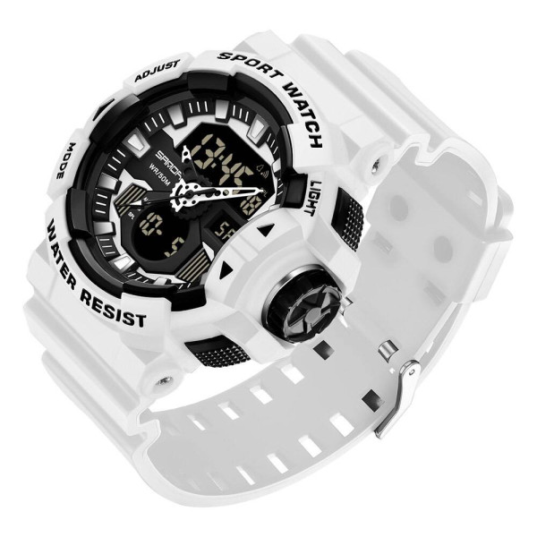 Мужские часы Sanda 3129 White фото 4