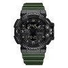 Чоловічий годинник Sanda 3129 Black-Green фото 2