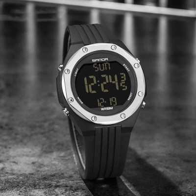 Sanda 6093 Black-Silver