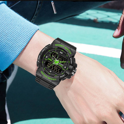 Мужские часы Sanda 6025 Dark Green