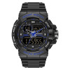 Мужские часы Sanda 6025 Black-Blue фото 2
