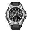 Мужские часы Sanda 3311 Black-Silver фото 2