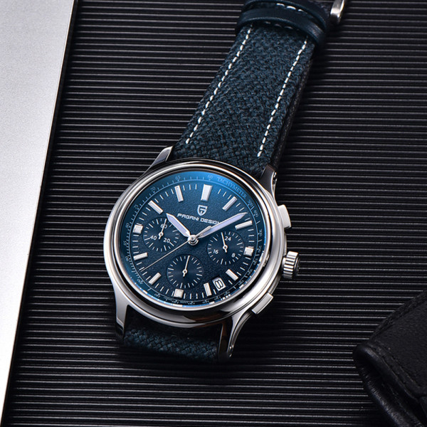 Мужские часы Pagani Design PD-1781 Blue-Silver-Blue фото 4