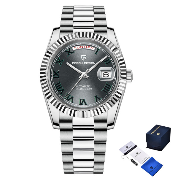 Мужские часы Pagani Design PD-1783 Silver-Black фото 1