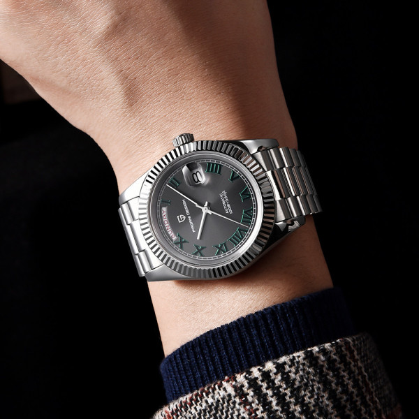 Мужские часы Pagani Design PD-1783 Silver-Black фото 15