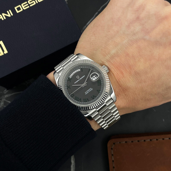 Мужские часы Pagani Design PD-1783 Silver-Black фото 4