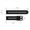 Ремінець для смарт годинника AK59 Black фото 4