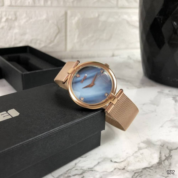Жіночий годинник Skmei 9177 Cuprum-Blue фото 8