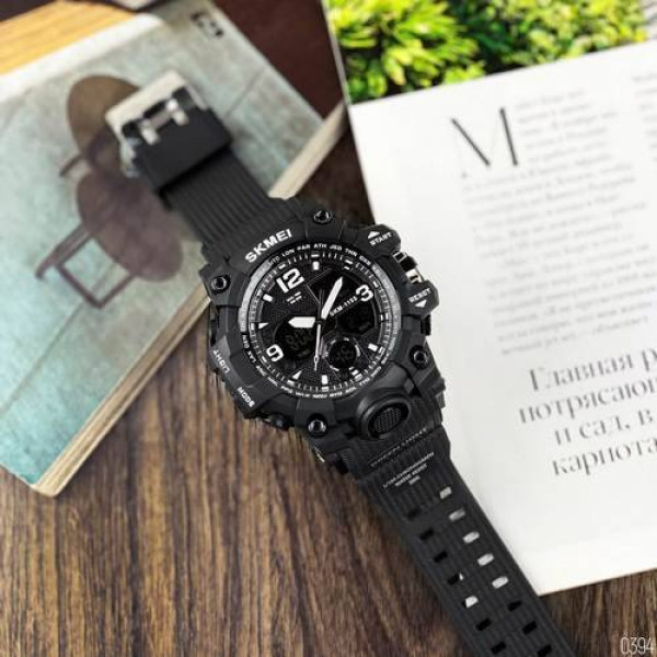 Мужские часы Skmei 1155 Black фото 4