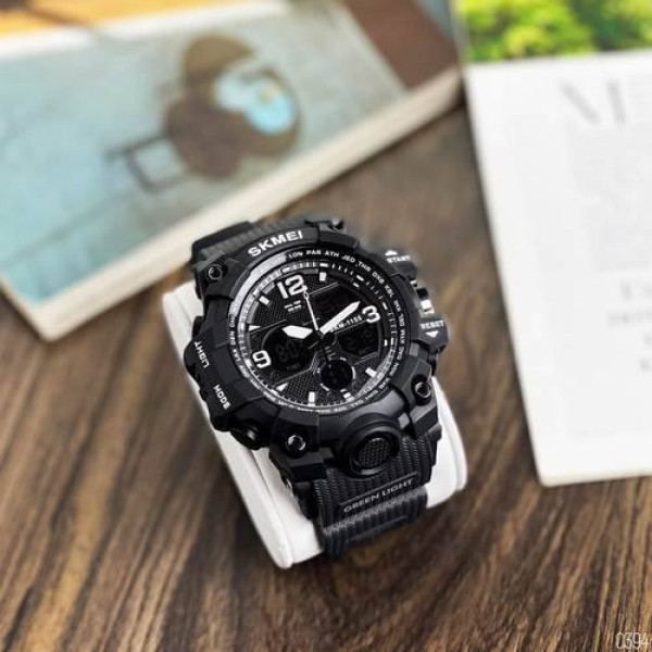 Мужские часы Skmei 1155 Black фото 5