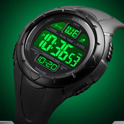 Мужские часы Skmei 1656 All Black