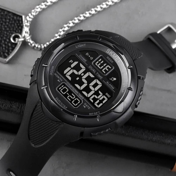 Мужские часы Skmei 1656 All Black фото 5