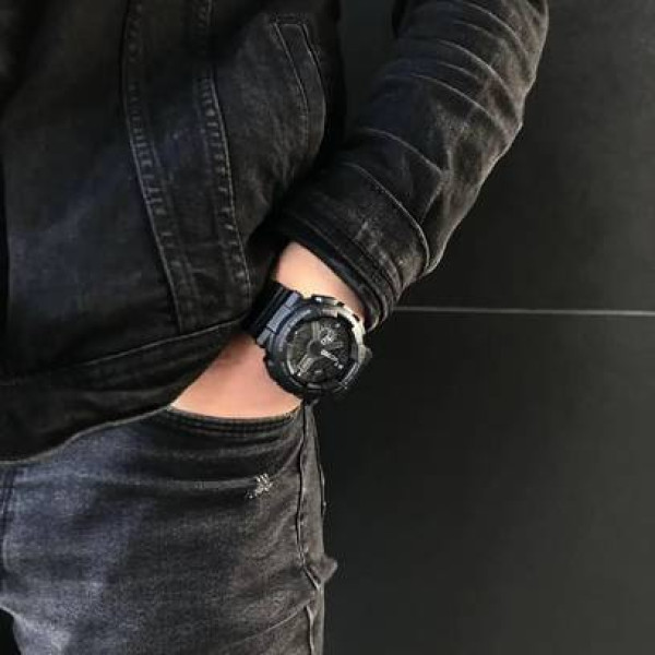 Мужские часы Skmei 1688 All Black. фото 3