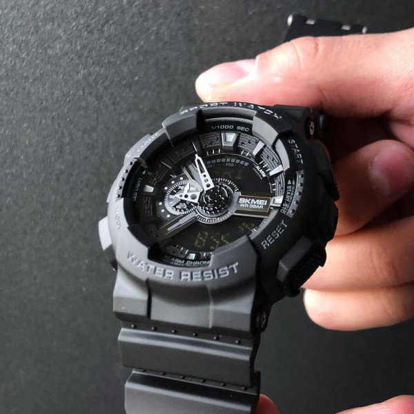 Мужские часы Skmei 1834 Black. фото 5