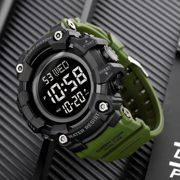 Мужские часы Skmei 1968 Military-Black фото 3