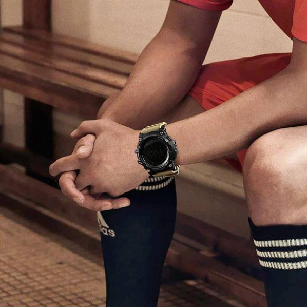 Мужские часы Skmei 1384 Black-Khaki Wrisband фото 5