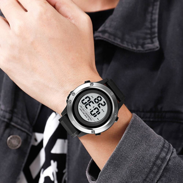 Чоловічий годинник Skmei 1518 Black фото 5