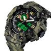 Чоловічий годинник Skmei 1520CMGN Green Camo. фото 3
