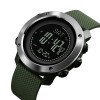 Чоловічий годинник Skmei 1418AG Army Green + Compass фото 3