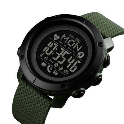 Чоловічий годинник Skmei 1512AG Army Green Smart Watch + Compass