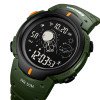 Чоловічий годинник Skmei 1820AGBK Army-green Black фото 3