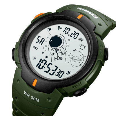 Skmei 1820AGWT Army-green White