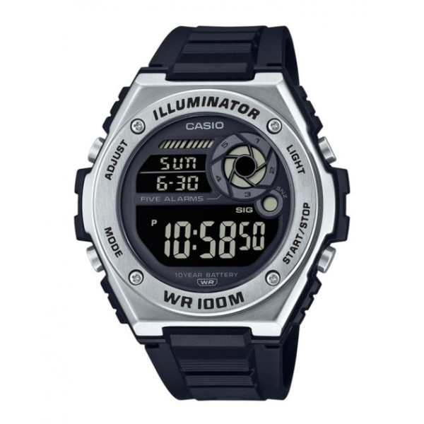 Чоловічий годинник Casio MWD-100H-1B фото 1