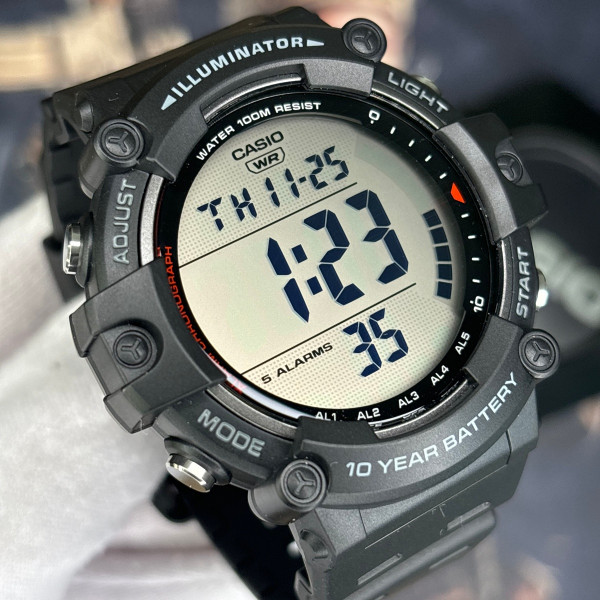 Чоловічий годинник Casio AE-1500WH-1A фото 4