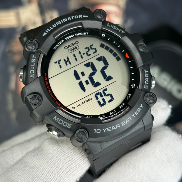 Чоловічий годинник Casio AE-1500WH-1A фото 6