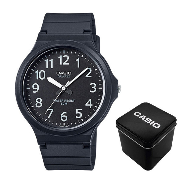 Чоловічий годинник Casio MW-240-1B фото 1