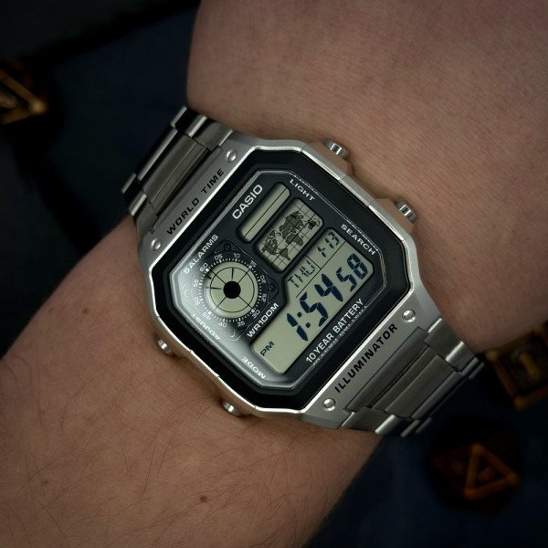 Мужские часы Casio AE-1200WHD-1A фото 5