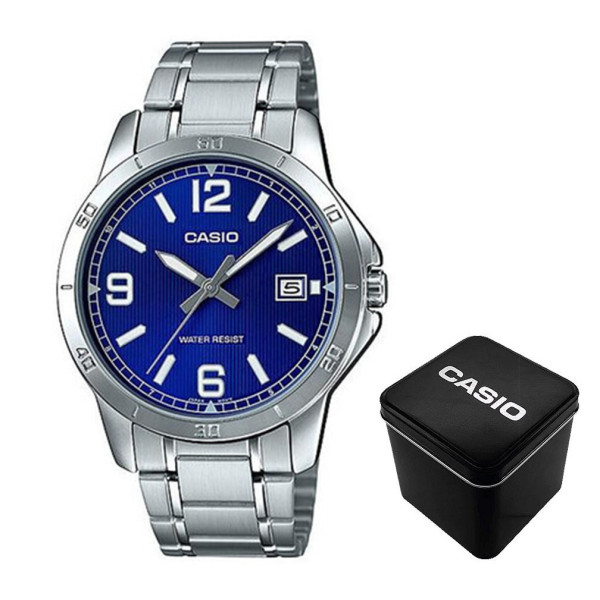 Мужские часы Casio MTP-V004D-2B фото 1